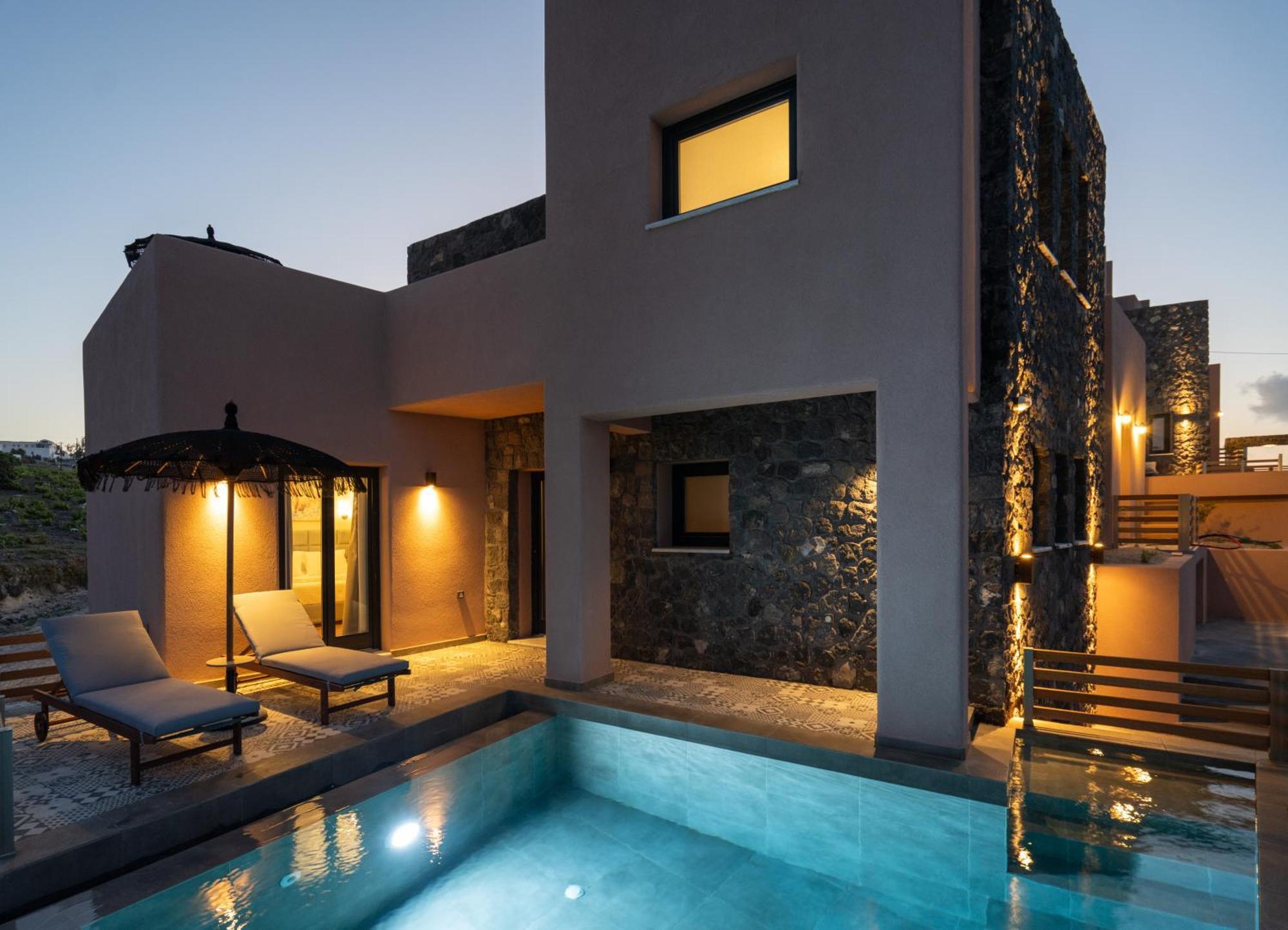 Golden Moments Luxury Stone Villas A Mesaria Buitenkant foto